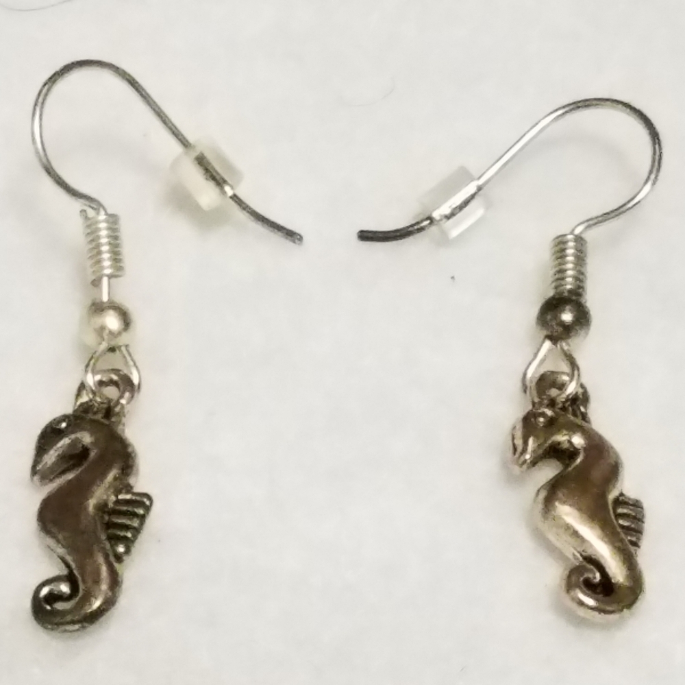 Seahorse earrings